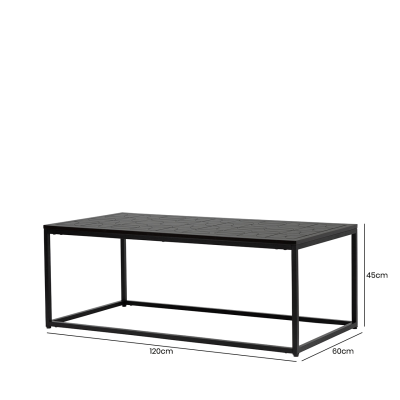 HSUK- Solenn Black Coffee Table