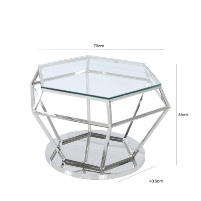 HSUK- Value Stainless Steel Coffee Table