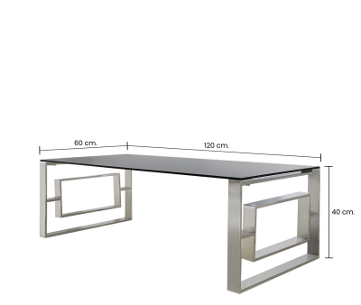 HSUK- Value Apex Chrome Coffee Table