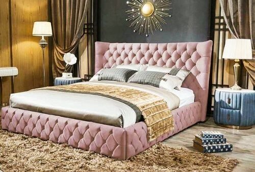 Royale Bed Frame upholstered fabric bed frame- Choice Of Colours