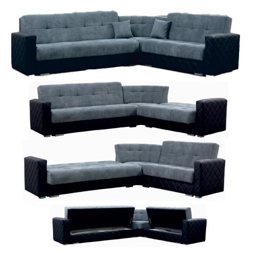 PORTO CORNER SOFA BED pull out bed