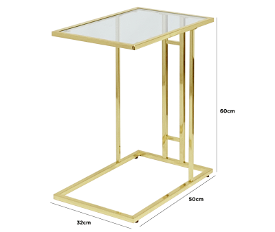 HSUK- Value Gold Metal Sofa Table