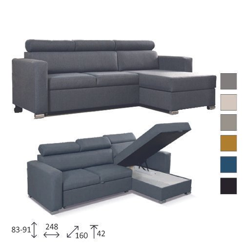 Hugo Corner Sofa Bed State futons for sale