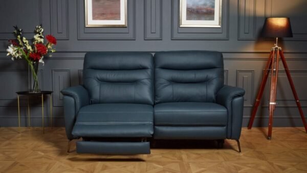 Paloma Stylish & Modern 3 Seater Fabric Recliner Sofas leather corner sofa