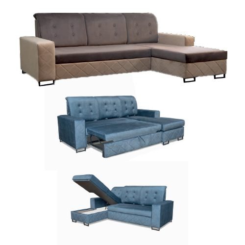 Fabio Corner Sofa Bed